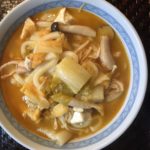 冬には鍋が合います