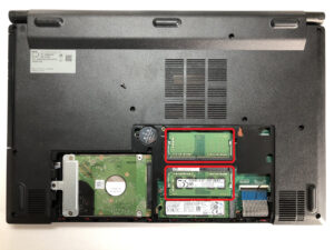 パソコンの知識 メモリの増設や交換の方法(画像50枚以上)